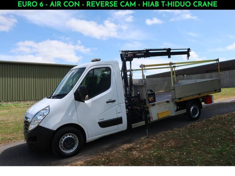2018 Vauxhall Movano 2.3 CDTI BiTurbo H1 Chassis Cab 130ps CHASSIS CAB DIESEL Manual