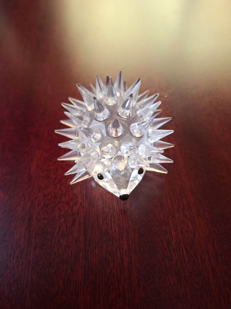 Swarovski hedgehog 