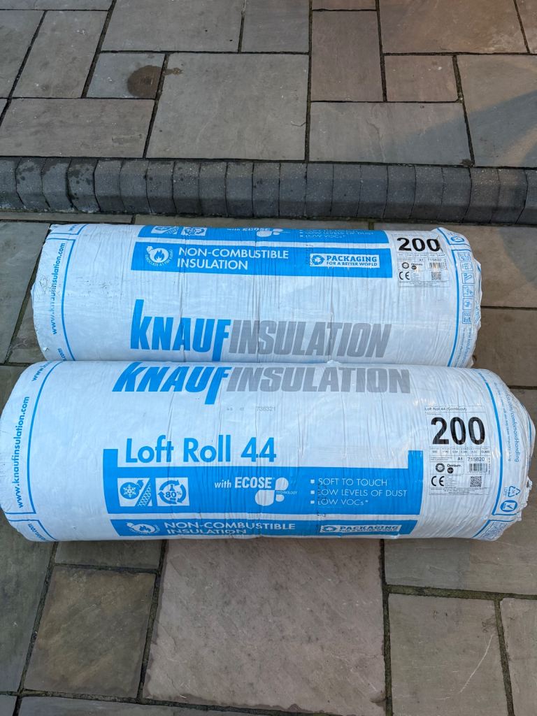 Loft insulation X2 Rolls