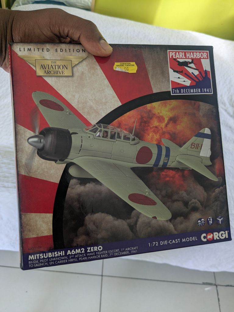 Collectible fighter plane models  