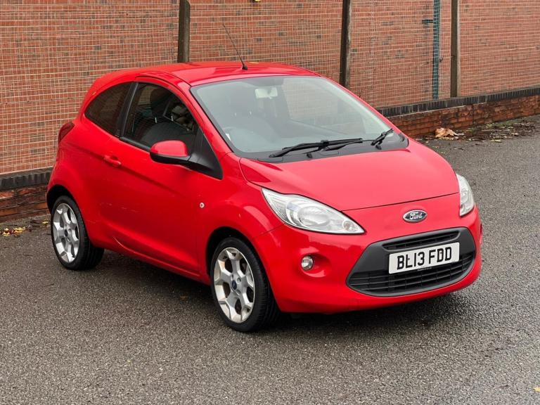 2013 Ford Ka 1.2 Zetec 3dr [Start Stop] HATCHBACK PETROL Manual