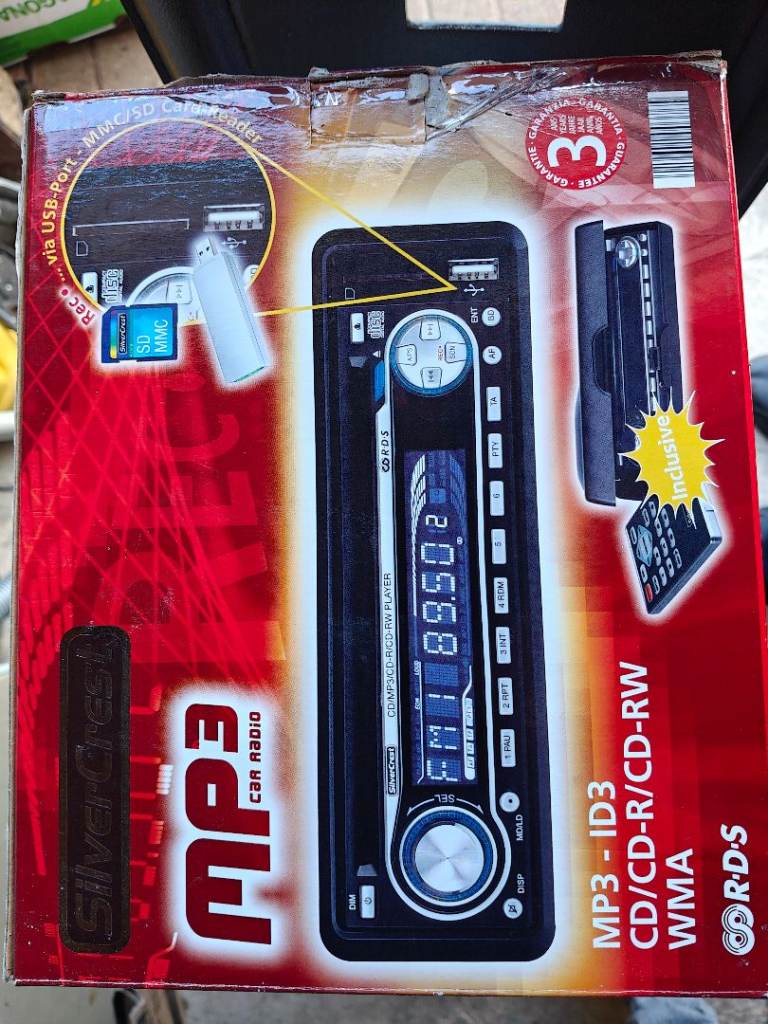 Car Stereo Audio MP3 Bluetooth SD card CD Players various BRAND NEW BOXED