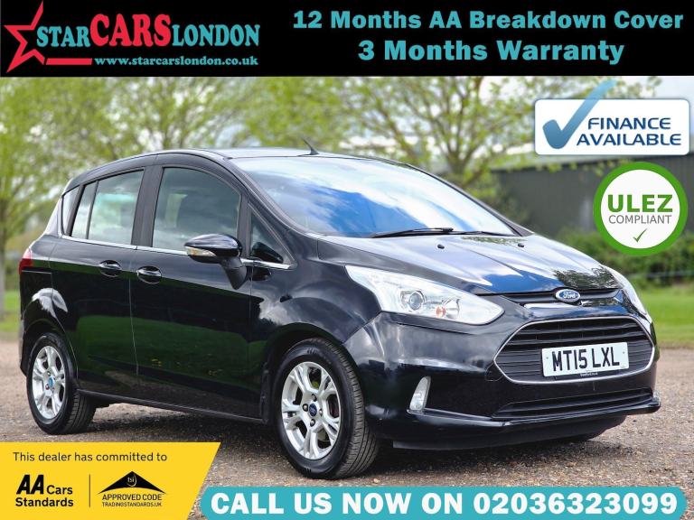 2015 Ford B-MAX 1.6 Zetec Powershift Euro 5 5dr MPV Petrol Automatic