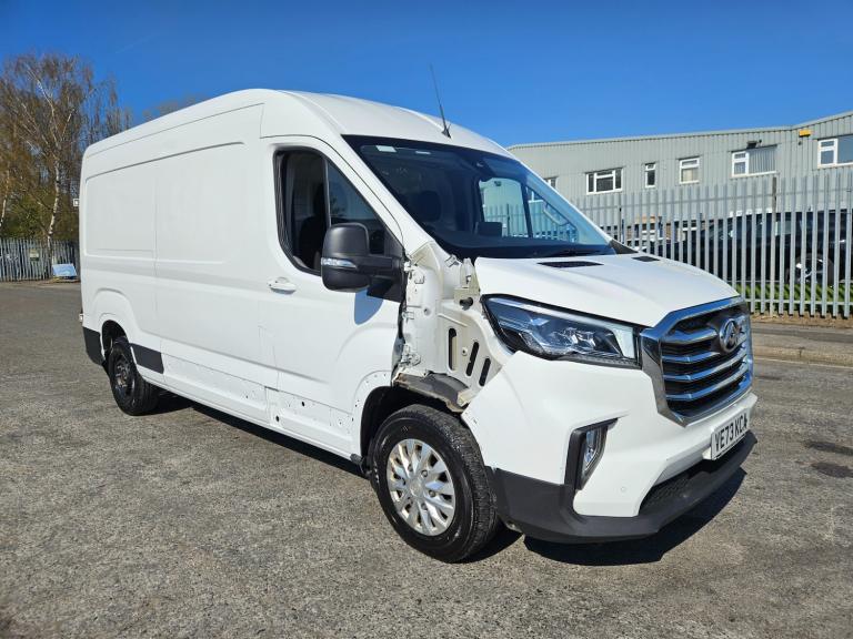 2024 Maxus Deliver 9 2.0 D20 150 Lux High Roof Van Damaged Salvage