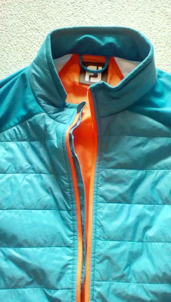 Footjoy light weight padded golfing jacket