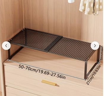 Extendable shelve