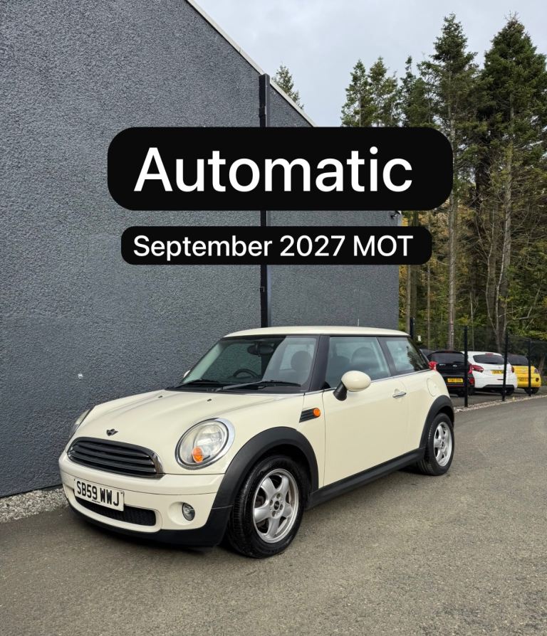 2010 Mini Cooper • Automatic • 40K Miles • 1 YR MOT •