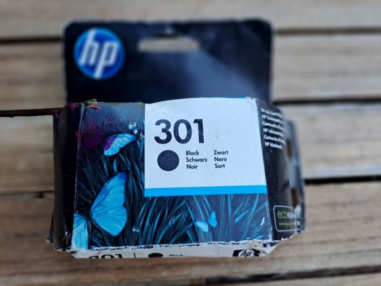 HP Printer Cartridge, 301