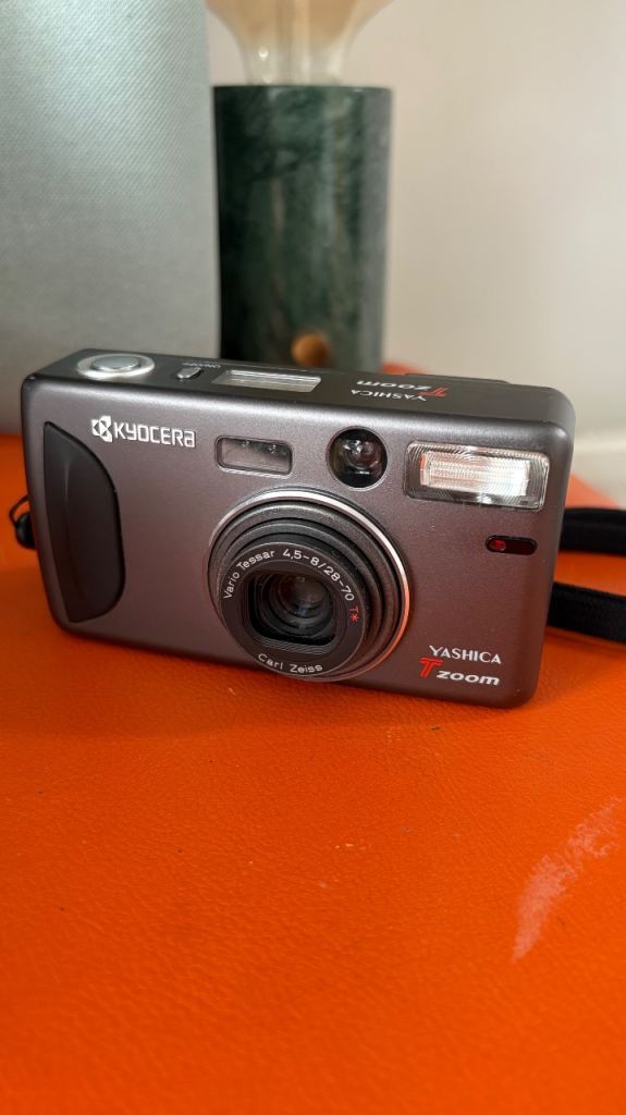 Yashica T4 Zoom Compact Camera with Carl Zeiss 28-70mm Lens