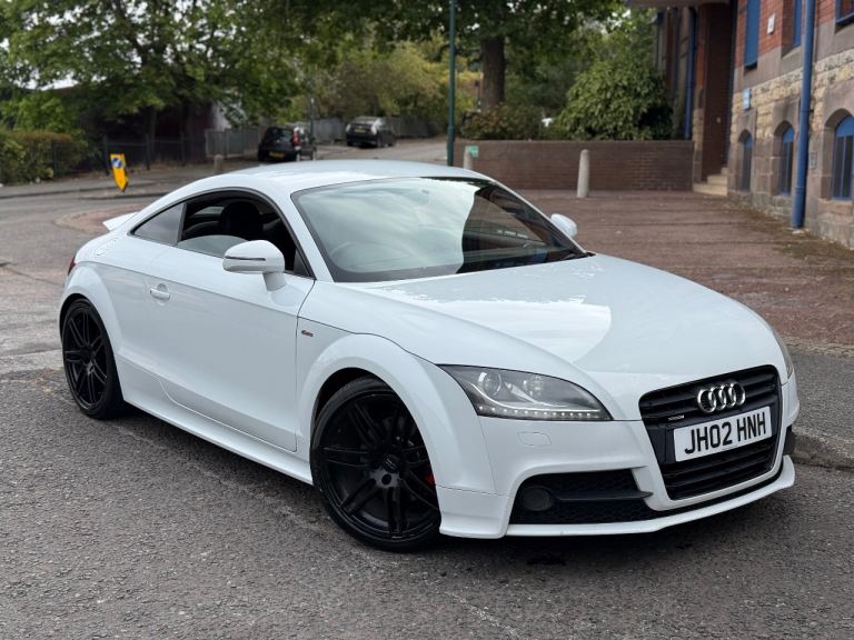 2012 Audi TT 2.0 TDI Quattro S Line Black Edition Coupe White S-Tronic Auto