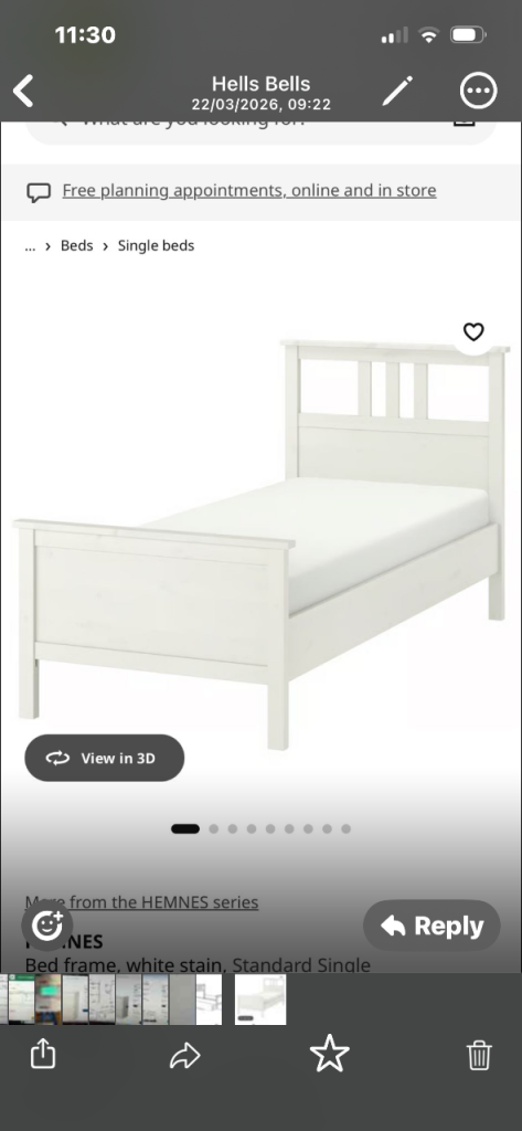 Single bed with draws and mattress 