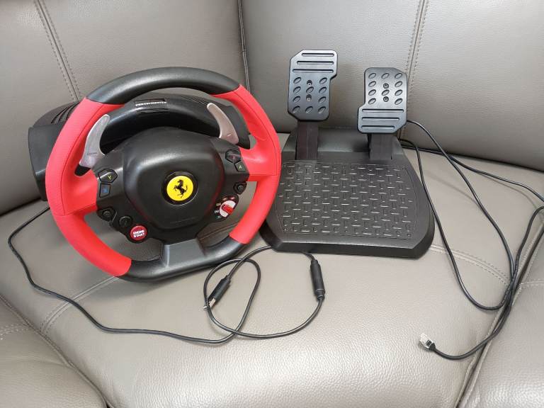 image for Xbox Thrustmaster Ferrari 458 Spider Steering Wheel