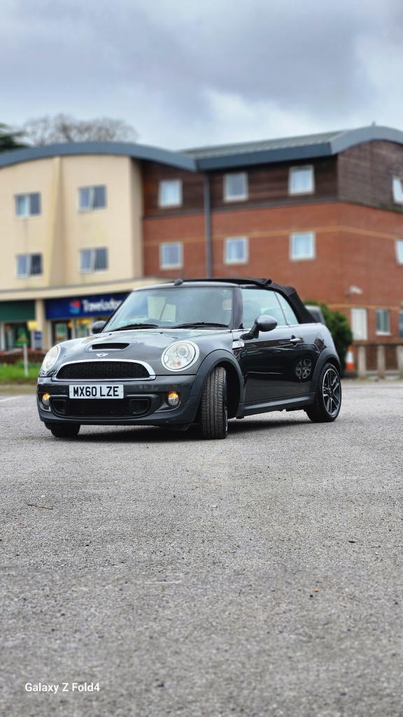 2010 Mini Convertible 1.6 Cooper S Convertible 2dr Petrol Manual Euro 5 (s/s)