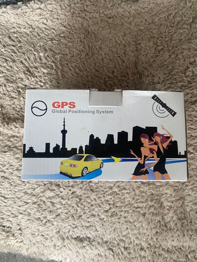 GPS Global Positioning System 5” Sat Nav & Media Player Opened/Sealed Contents