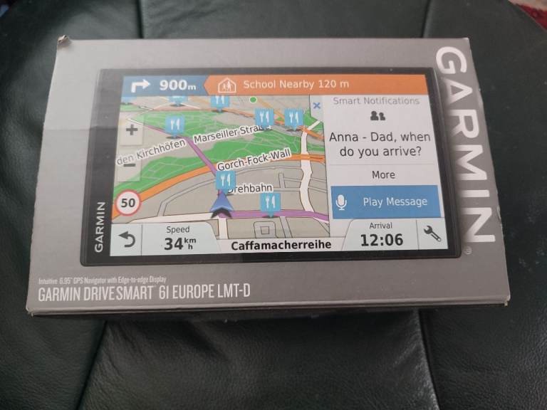 Garmin sat nav drivesmart 61 LMT-D