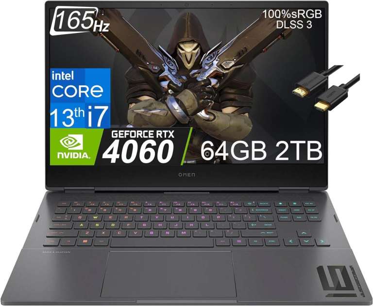 HP OMEN intel Core i7- 64GB RAM 1TB SSD Gaming Laptop Nvidia RTX Alienware Razer blade