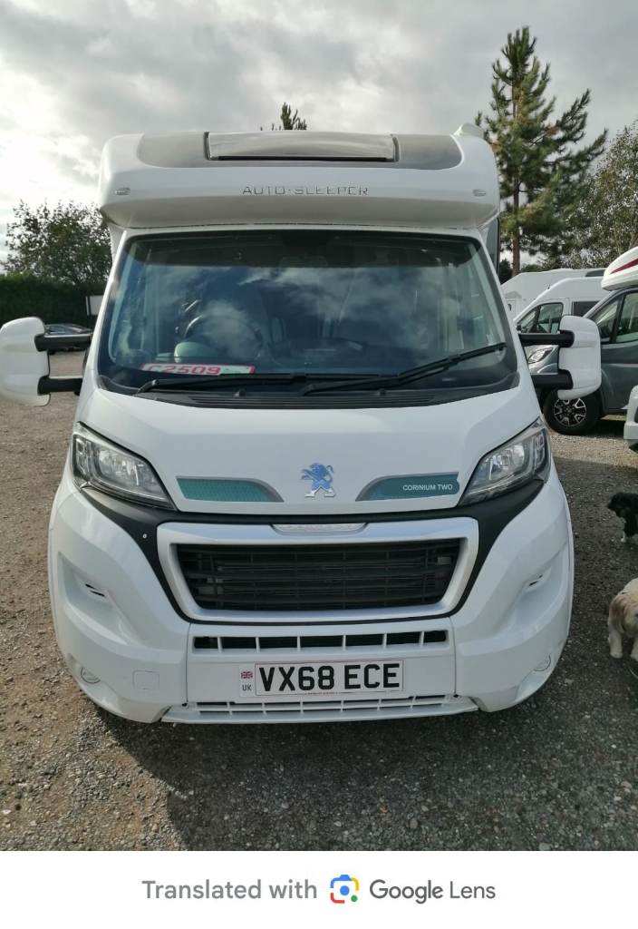 AUTOSLEEPER CORINIUM DUO 4 BERTH HIGH SPEC MOTORHOME 2018 (68) IN MINT CONDITION