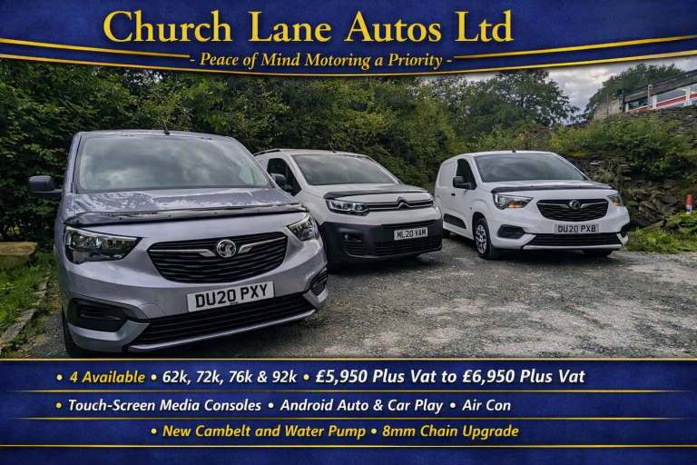 2020 Vauxhall Combo 2000 1.5 Turbo D 100ps H1 Sportive Van PANEL VAN Diesel Manual