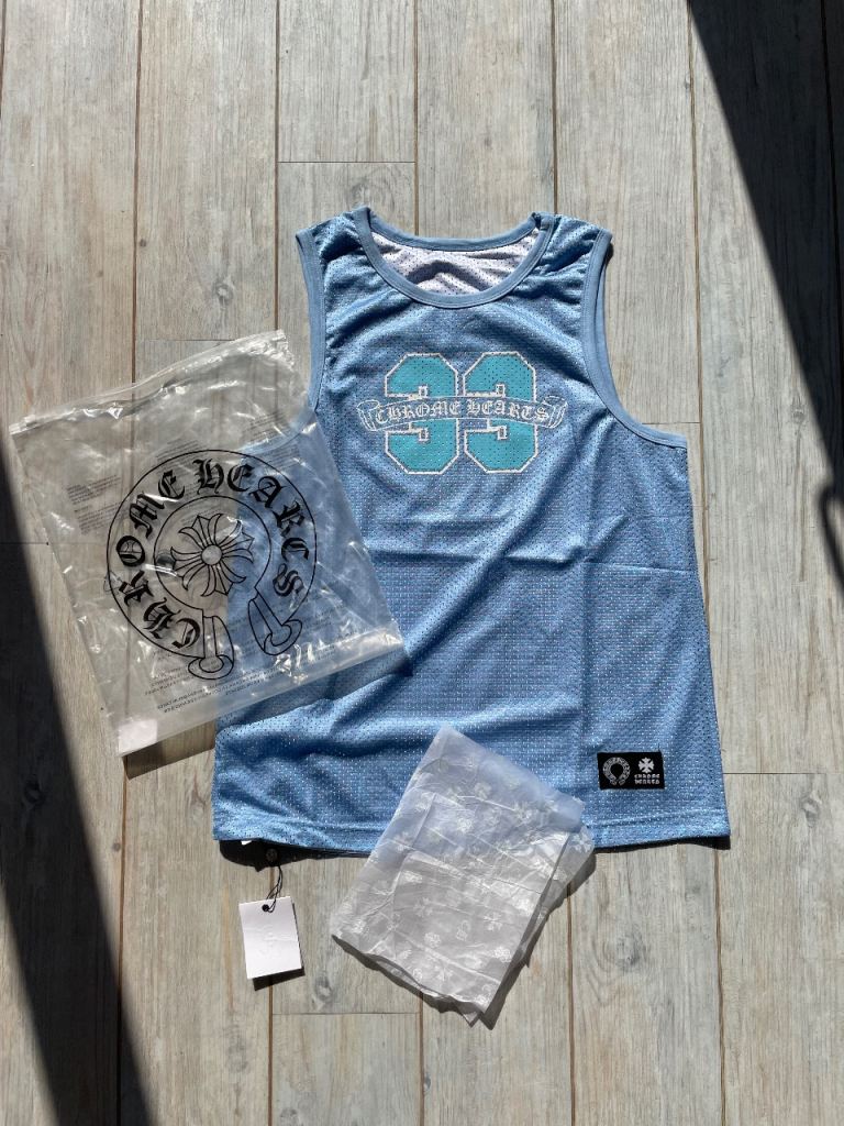 Rare Designer Sleeveless Basketball Jersey Shirt 