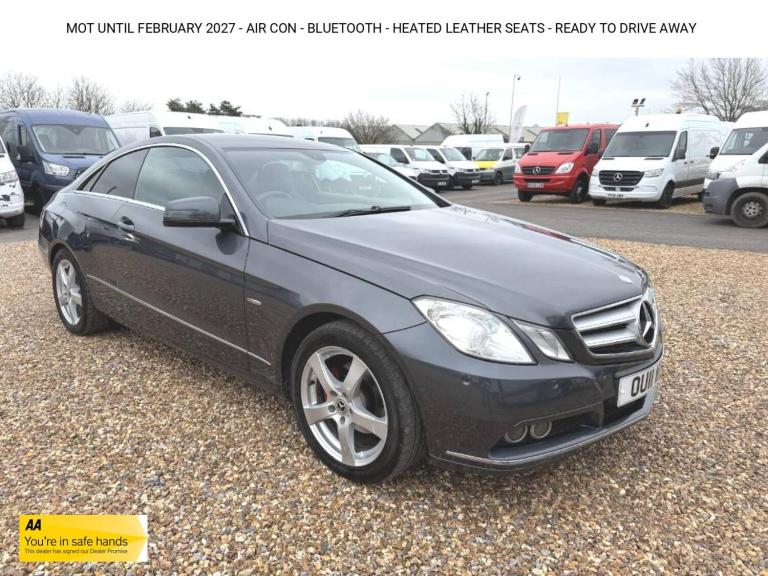 2011 Mercedes-Benz E Class 2.1 E220 CDI BlueEfficiency SE Coupe 2dr Diesel Manual Euro 5 (170 ps)...