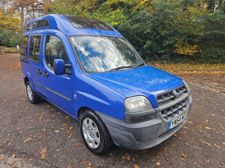 FIAT DOBLO 1.3 HIGH ROOF MICRO CAMPER HAPPY CAMPING ELECTRIC WINDOWS NO VAT 