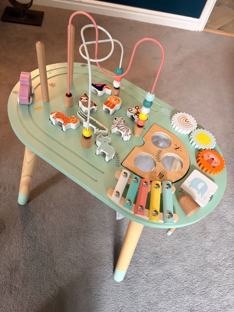 Baby Activity Table with Xylophone and Bead Maze