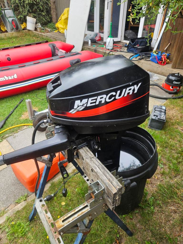 15hp 2 stroke mercury outboard,  short shaft