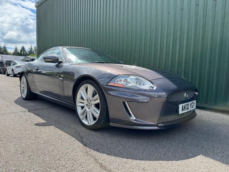 Jaguar XKR 5.0 V8 Supercharged Aero Pack Coupe 2010 Lunar Grey 26000 Miles FSH