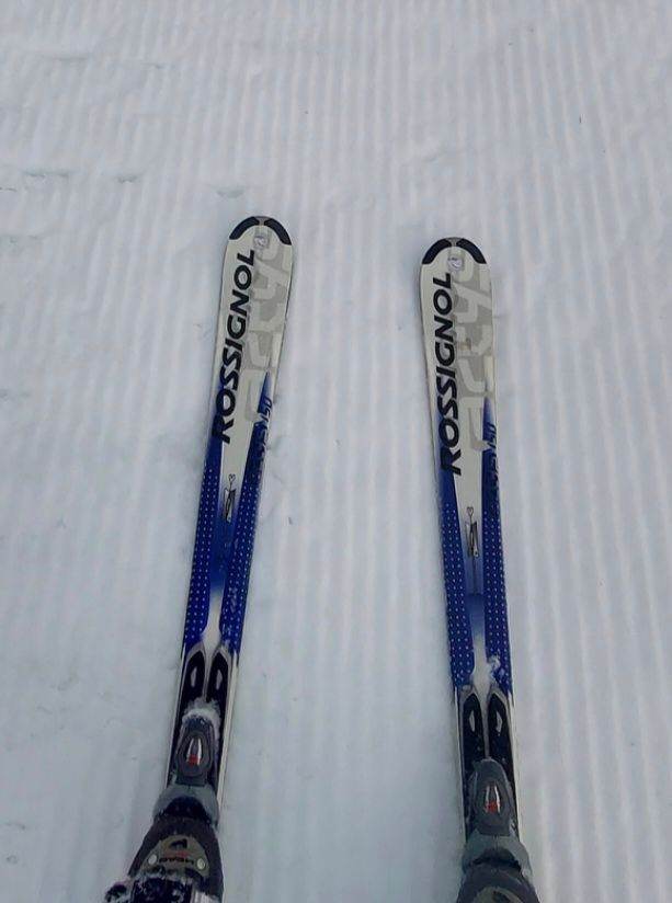 Rossignol skis and bindings