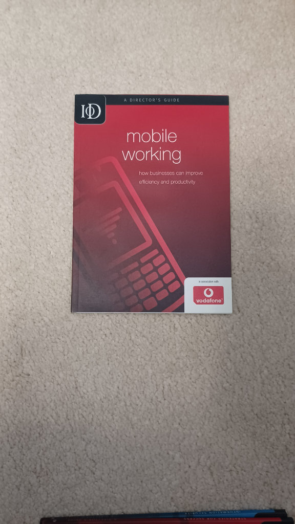 Institute Of Directors - A Directors Guide to Mobile Working 2005