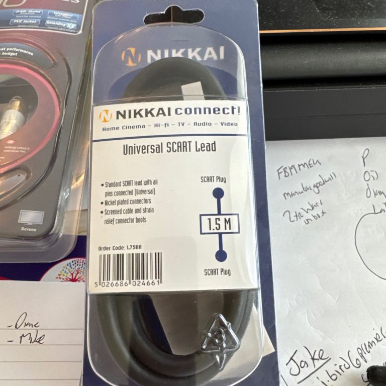 Nikki universal Scart lead