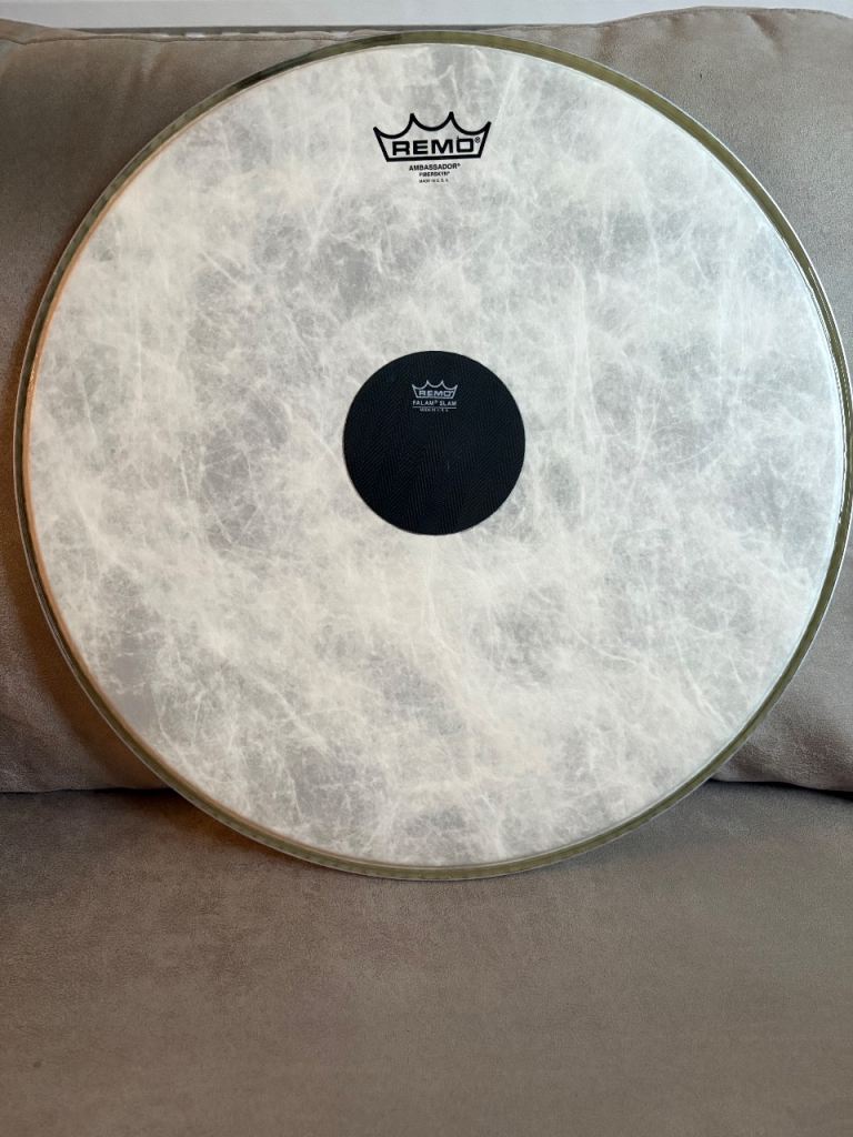 image for REMO - 18” Fiberskin 3 Ambassador Bass Drum Head
