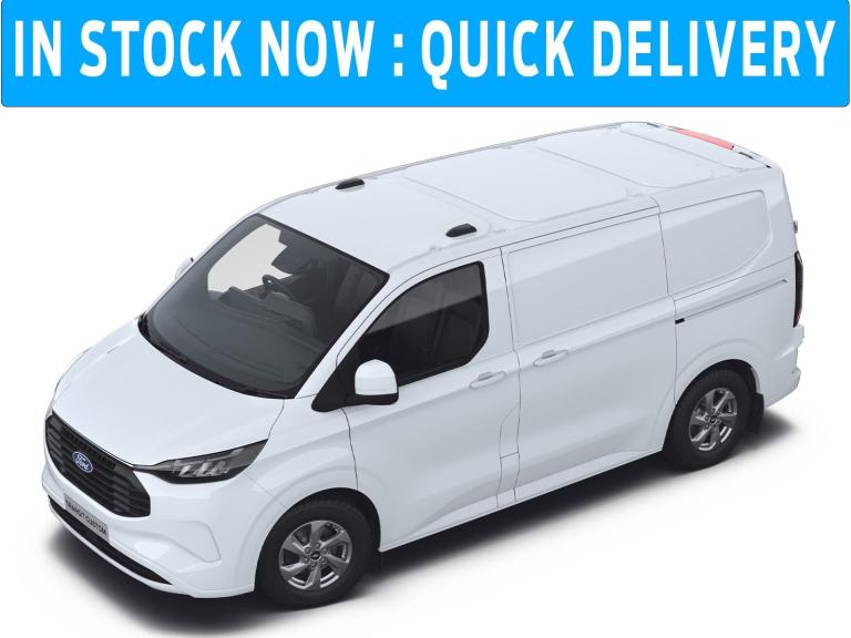 BRAND NEW Ford Transit Custom 320 SWB Limited 2.0L 150PS 6 Spd Frozen White