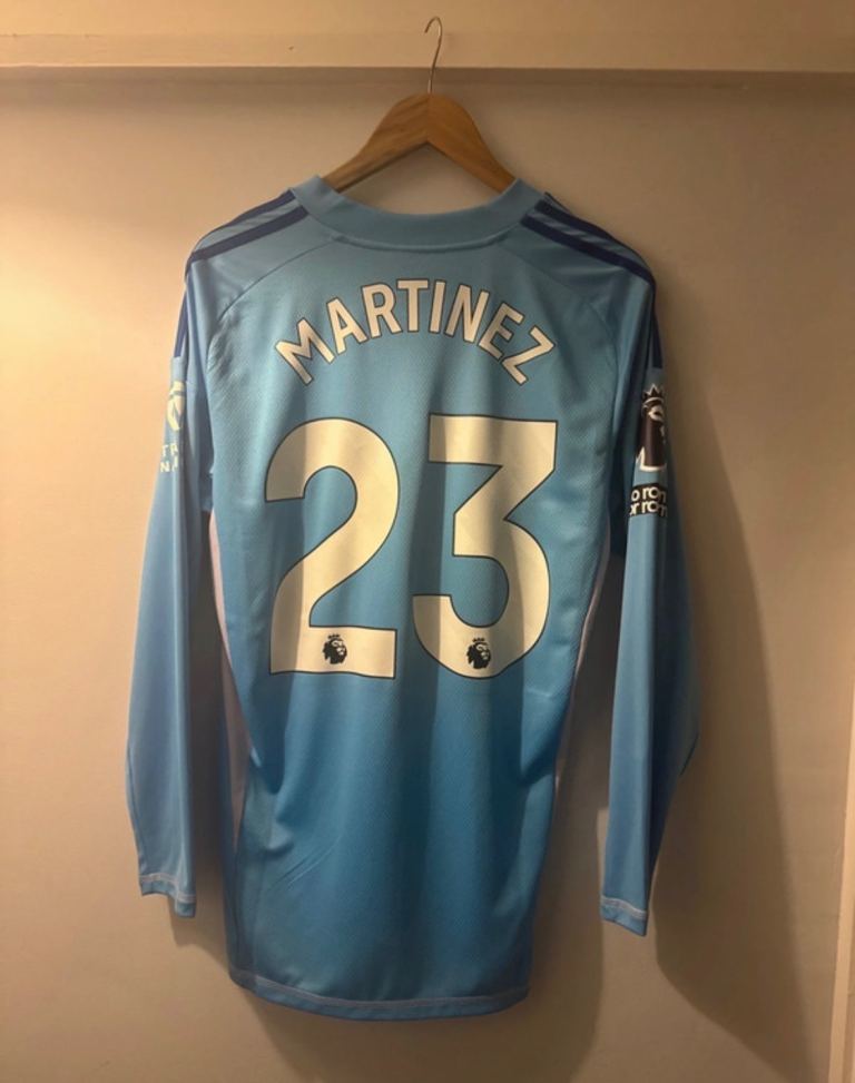 Aston Villa 24/25 Premier League Goalkeeper Shirt - Martinez 23, New With Tags