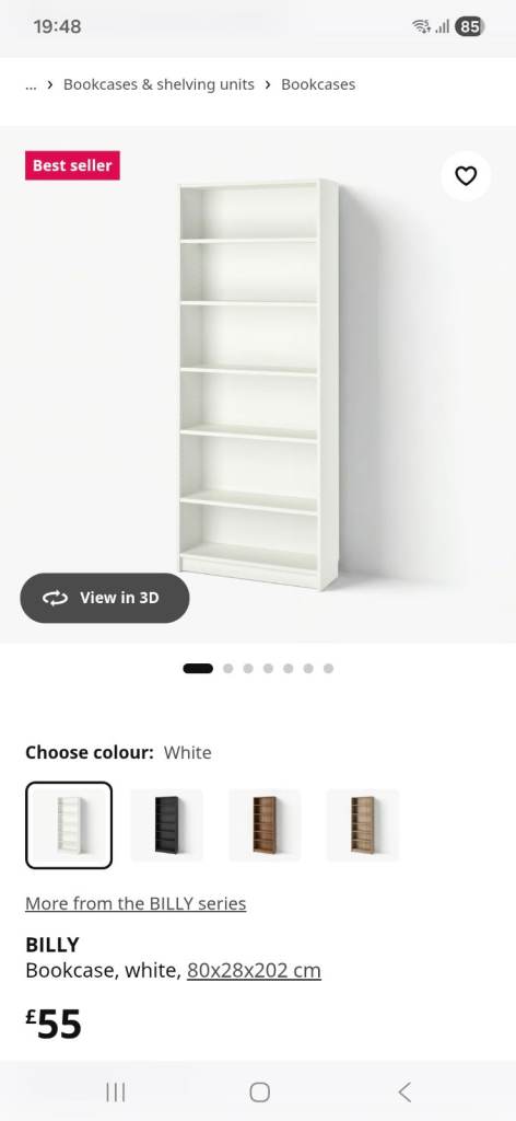 Ikea billy bookcase
