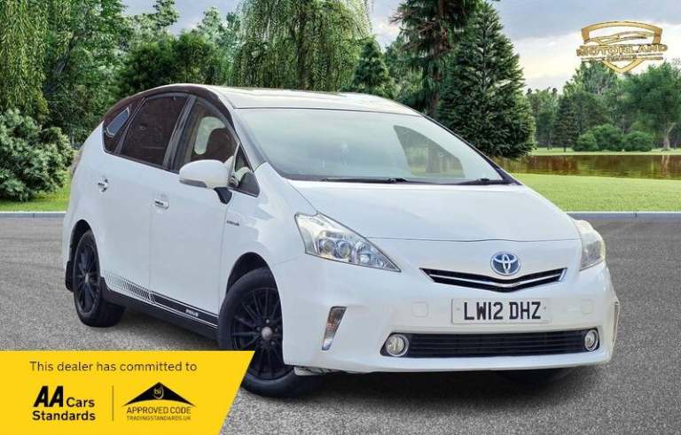 2012 Toyota Prius+ 1.8 VVT-h T Spirit CVT Euro 5 (s/s) 5dr Hybrid Automatic