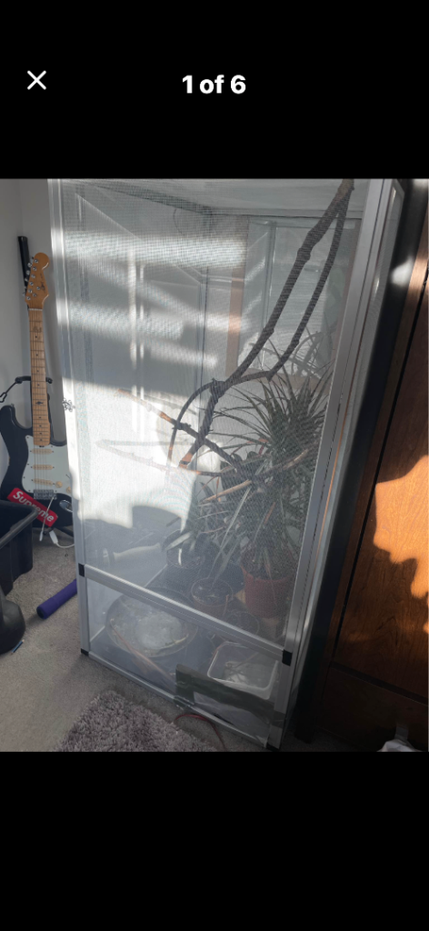 Cameleon mesh cage large 120 x 60 x 60 cm