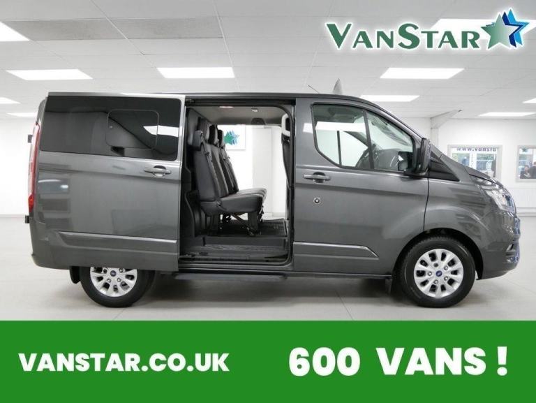 2019 FORD TRANSIT CUSTOM 300 2.0 EBL 170 BHP SWB LIMITED AUTOMATIC 6 SEATER CREW