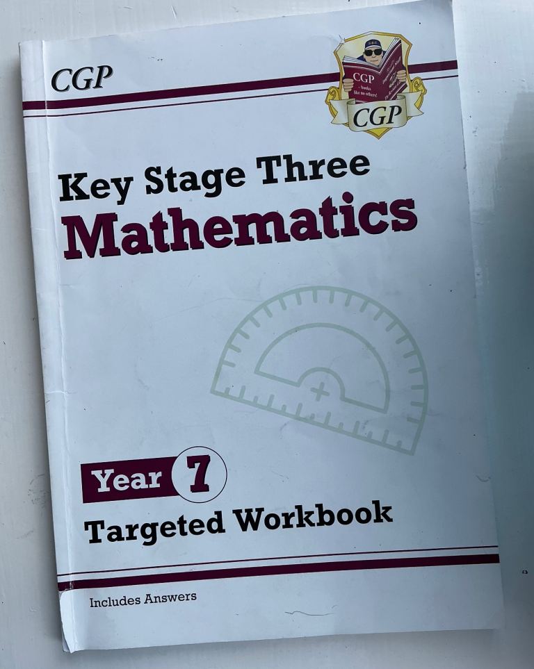 CGP Key Stage 3 Maths Year 7 Targeted Workbook with Answers