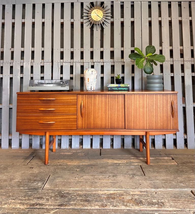 Avalon teak 1960s sideboard vintage retro mid century 