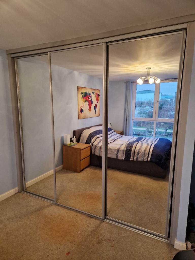 Tripple sliding wardrobe doors FREE