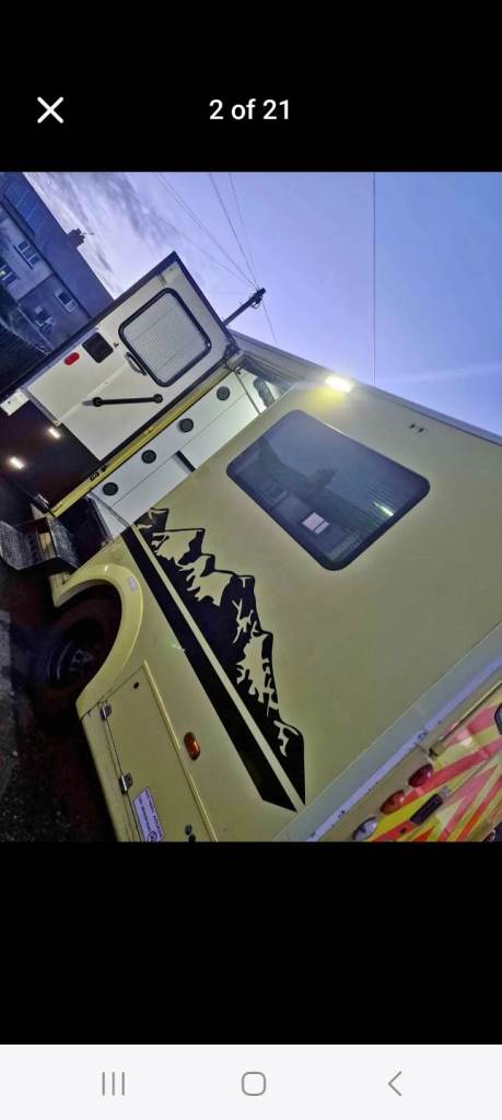 Converted ambulance 
