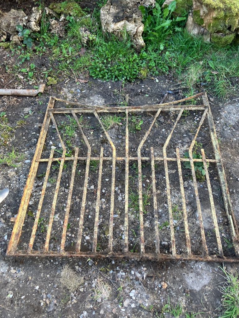 Old garden gate, vintage