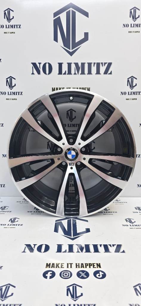 GENUINE BMW 20" 11J 469m X5 X6 SINGLE ALLOY WHEEL 5x120 DIAMOND CUT 7846791