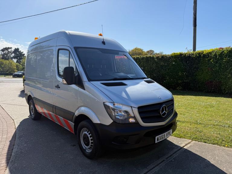 2015 Mercedes-Benz Sprinter 3.5t SWB HIGH ROOF VAN DIRECT FROM GAS COMPANY NO VAT  PANEL VAN Dies...