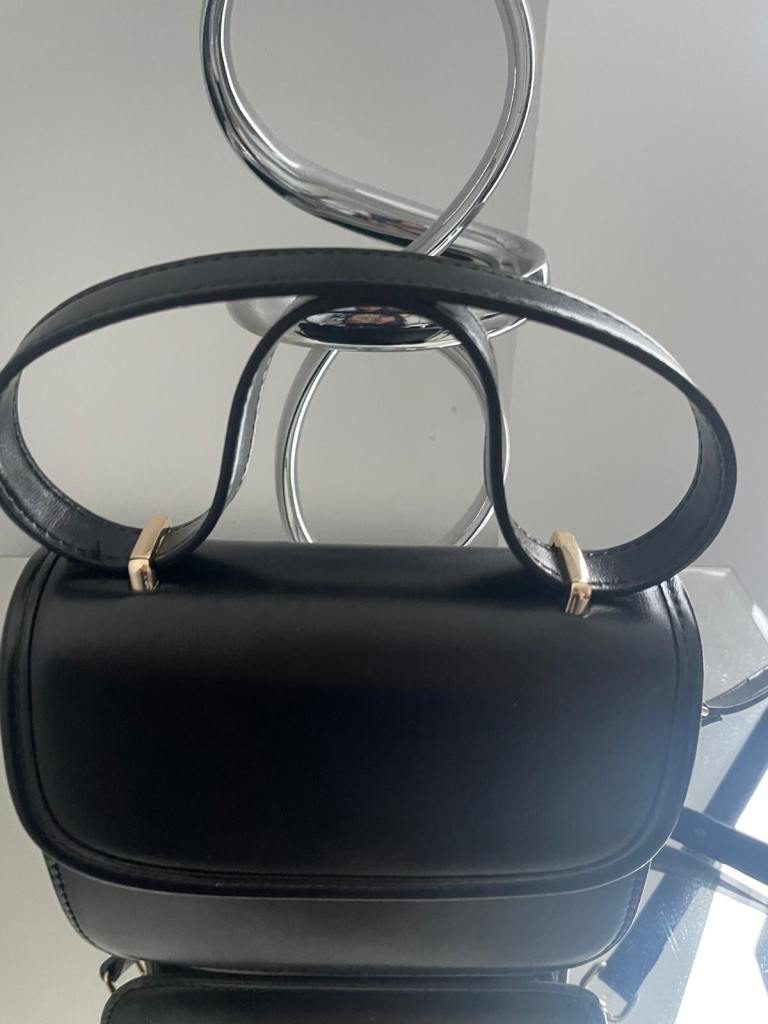 Black handbag