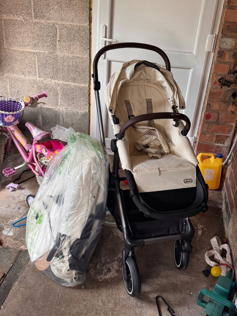 Cybex Pushchair/Pram – Beige, Good Condition