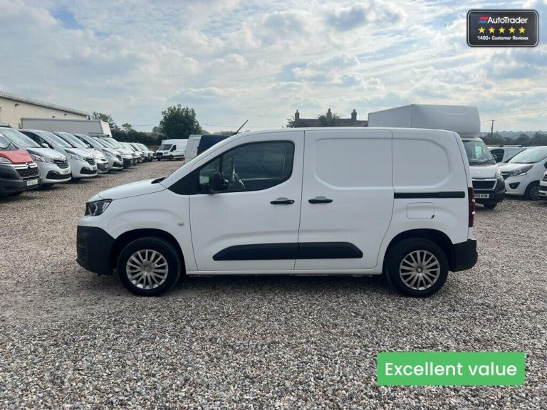 2021 Peugeot Partner 650 1.5 BlueHDi 75 Professional Van PANEL VAN DIESEL Manual