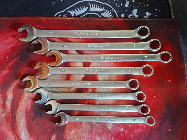 Blue-Point / SNAP-ON Combination Spanner Set – Metric, 12-19mm,,