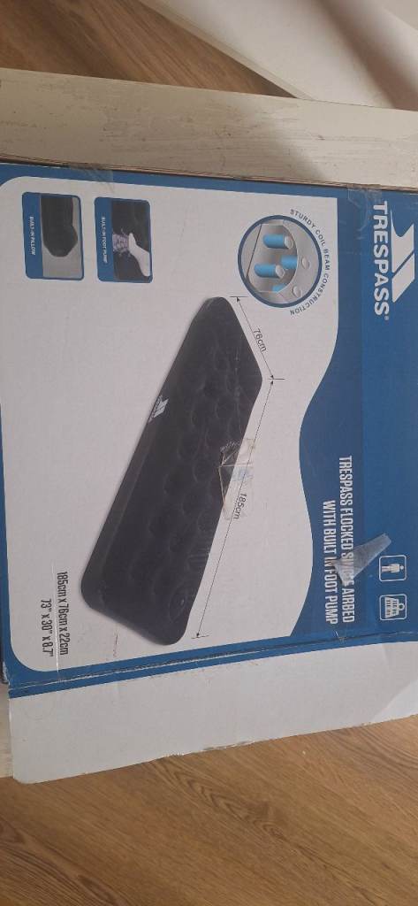 Trespass air bed